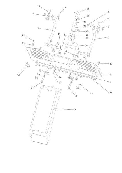 Chute and collector assy OM 106/24 KH (K2400AVD V-Twin) 4X4 Cat. 2022 Garden tractor