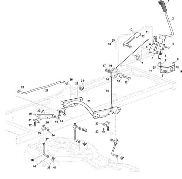 Cutting plate lifting OM 84/12,5 K M Cat. 2023 Garden tractor