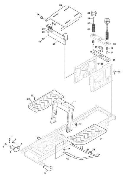 Frame GLX 14-98HS Garden tractor