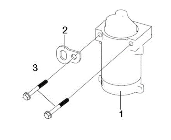 Starter lever OM 106/24 KH (K2400AVD V-Twin - EURO5) Cat. 2023 Garden tractor