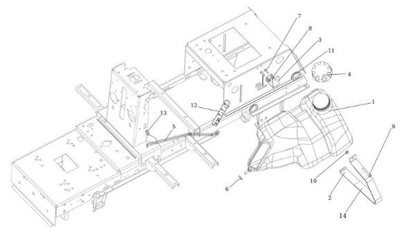 Tank OM 106/24 KH (K2400AVD V-Twin) 4X4 Cat. 2023 Garden tractor