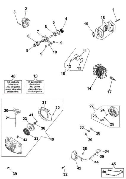 Engine 932 Chainsaw