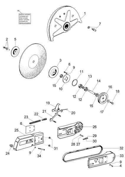Arm 16 983 TTA Power cutter