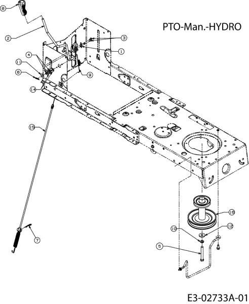 Levers POLO 108/15,5 H Cat.2006 Garden tractor