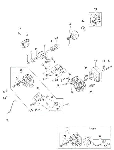 Engine GS 260 Chainsaw