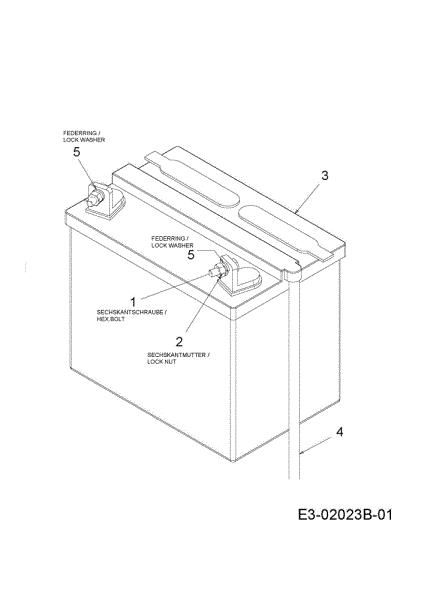 Battery KROSSER 92/15 H Garden tractor