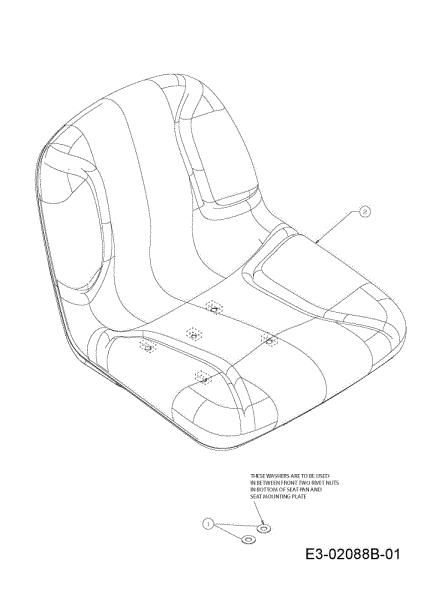 Seat KROSSER PLUS 105/17,5 H Garden tractor
