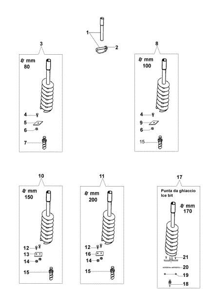 Drills MTL 40 Earth auger
