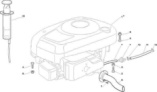 Motor OM 63C/6,5V Cat.2010 Tractor