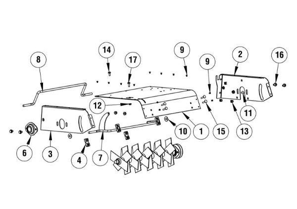 Despiece 2 SR 35 B45 Aireador