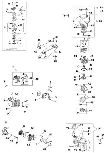 Grupo motor HT 27 L Cortasetos