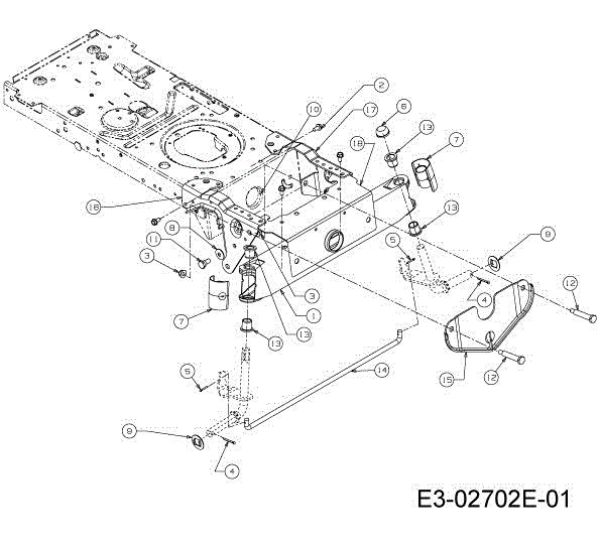 Eje anterior (1/2) TORNADO 95/11,5 T Cat.2013 Tractor