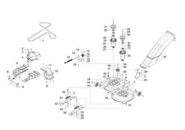 Plataforma de corte OM 95/16 K H Tractor