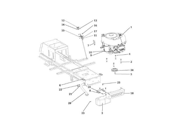 Motor OM 106/16 KH (K1600AVD) Cat. 2016 Tractor