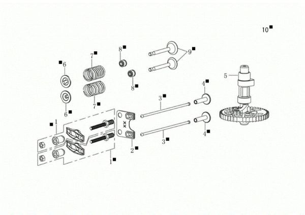 Kit valvula G 48 TK COMFORT PLUS (K605) EURO 5 Cortacesped