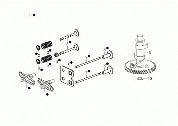 Kit valvula G 53 PK COMFORT SD (K 805) EURO 5 Cortacesped