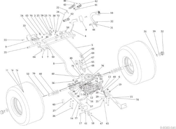 Transmisión OM 106/22 HP Cat. 2019 Tractor