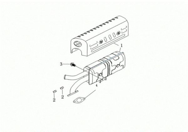 Escape WB 65 (K1100 H) Desbrozadora de ruedas