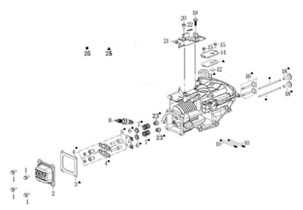 Carter motor G 48 PK COMFORT (K450) Cortacesped