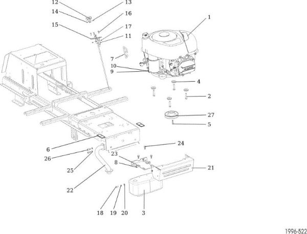 Motor OM 92/16KH (K1600AVD) Cat. 2022 Tractor