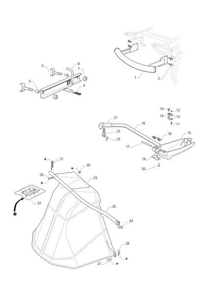 Accesorios a demanda OM 84/12,5 K M Cat. 2023 Tractor