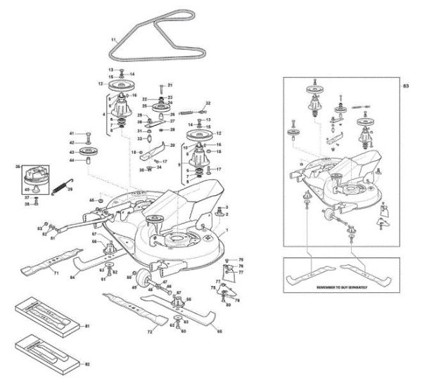 Plataforma de corte GLX 14-84H Tractor