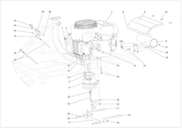 Motor CHEYENNE 26 (KAWASAKI) Cat. 2023 Tractor