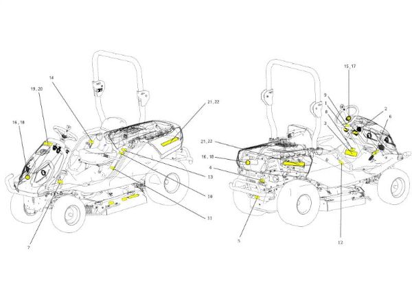 Etiquetas CHEYENNE 26 (KAWASAKI) Cat. 2023 Tractor