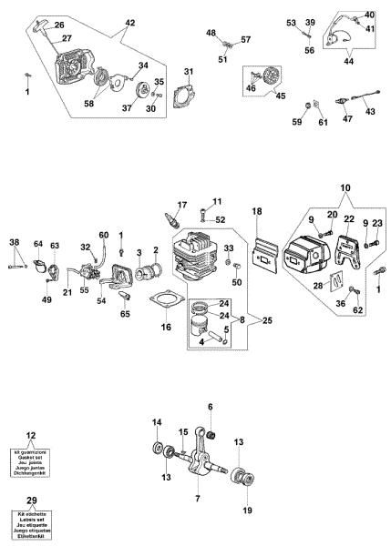 Motor 985 HD Motosierra