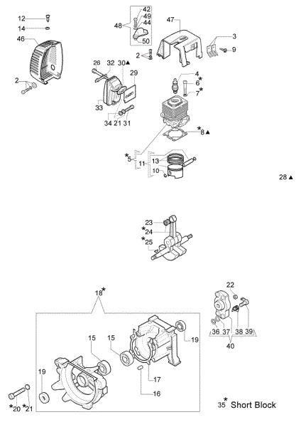 Motor 453 BP Ergo Desbrozadora