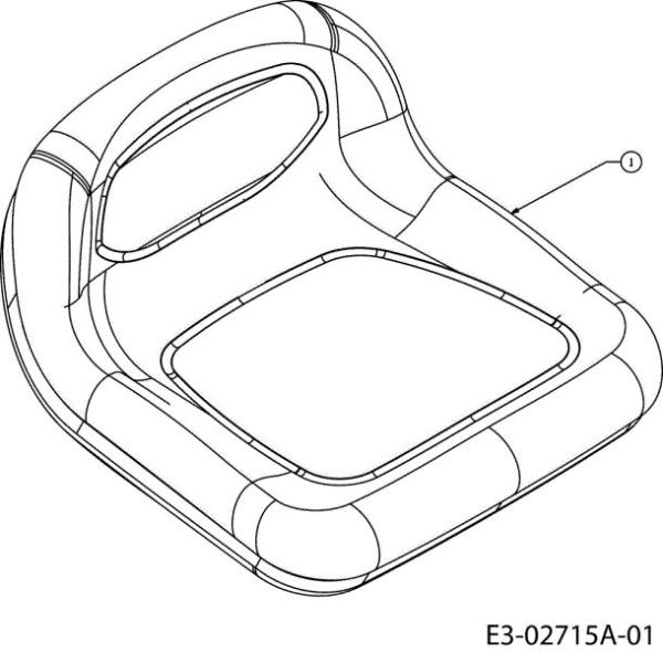 Asiento (2/2) POLO 108/17 H Tractor