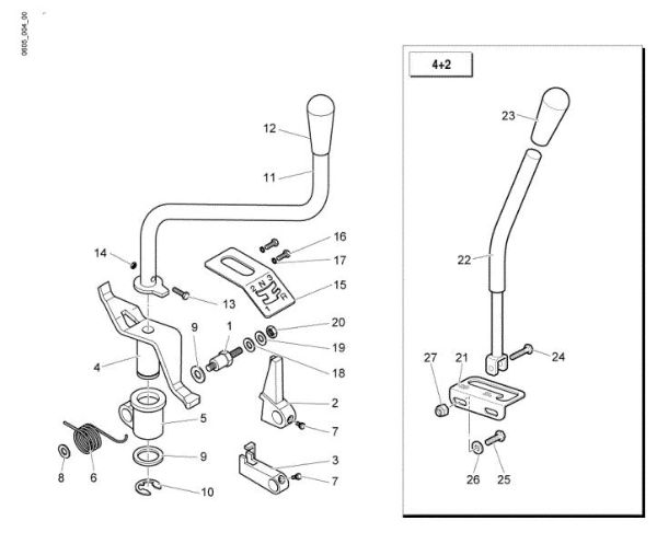 Selector CR 550 (Export) Minitransportador