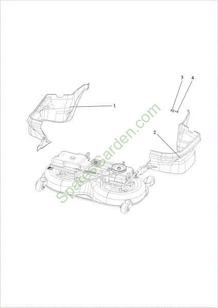 Plataforma de corte (2/2) EF 106/24 KH (K2400AVD V-twin) Cat. 2017 Tractor