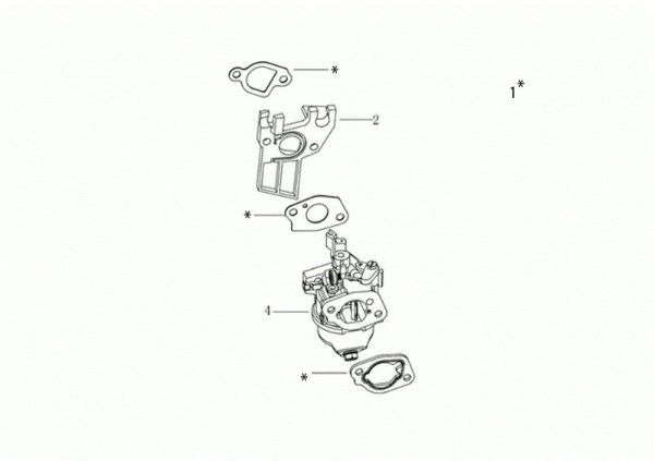 Carburador MOTORE K900 HR (EURO5) Motor