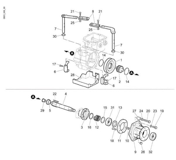 Engranajes (Cambio) (2/2) NTR 270 V (Fino/Until 2009) Minitransportador